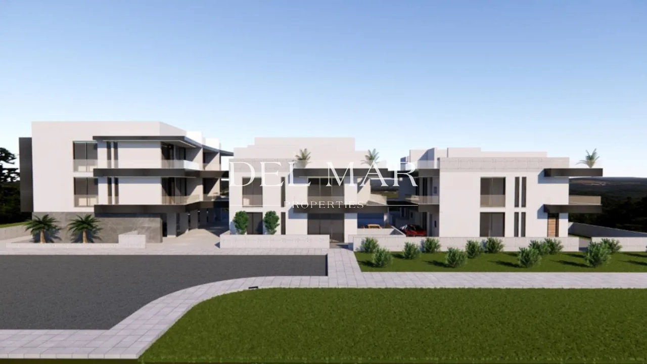 Brand New Modern 2-Bedroom Apartments with Roof Garden in Dromolaxia, Larnaca